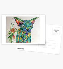 Cosmic Pussy Postcards