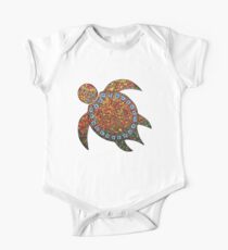 Body de manga corta para bebé I AM Turtle