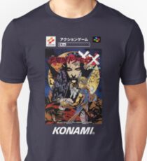 Castlevania Akumajo Dracula X Nintendo Super Famicom Japanese Box Art Unisex T-Shirt