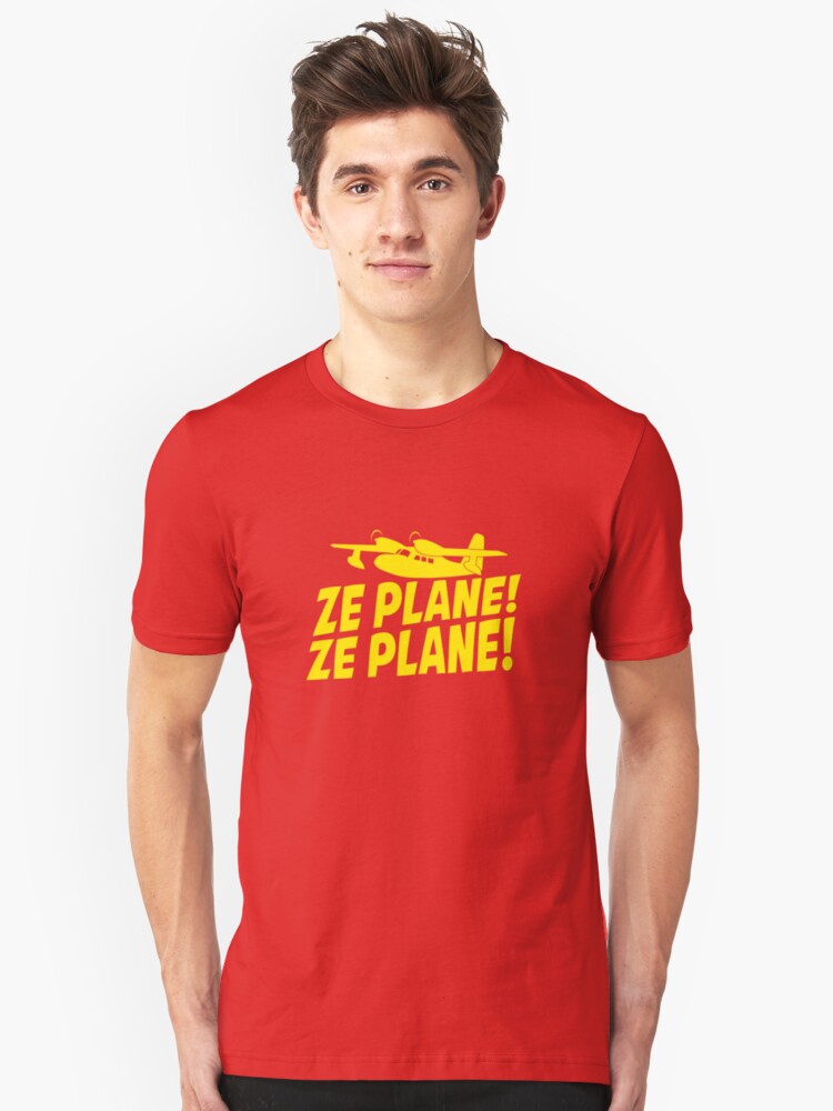 Alternate view of Ze Plane, Ze Plane Slim Fit T-Shirt
