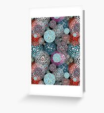abstract pattern Greeting Card