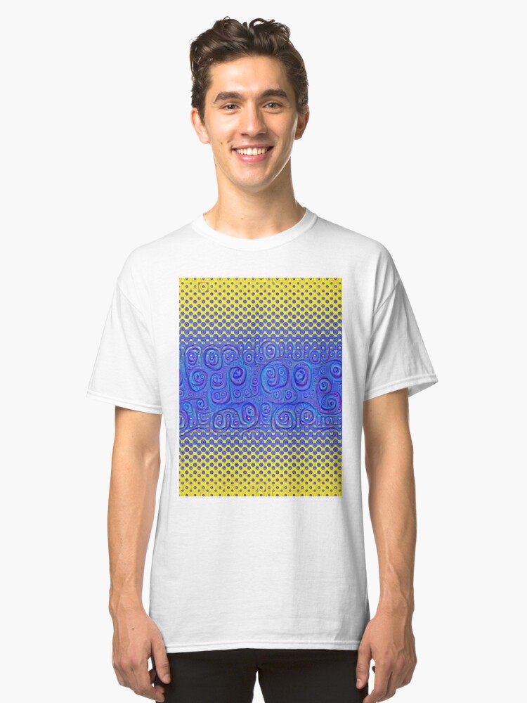 Alternate view of #DeepDream Color Circles Gradient Visual Areas 5x5K v1449227497 Classic T-Shirt