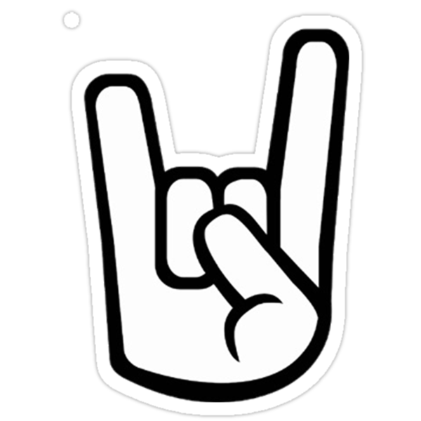 rock-hand-symbol-stickers-by-saimatab-redbubble