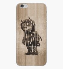Where The Wild Things Are Typography iPhone Case