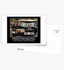 Printmaking Card 1 Postcards
