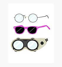 Glasses and Goggles- Potter/Starkid/Dr.Horrible Photographic Print