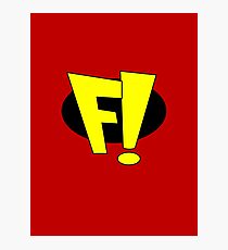 freakazoid logo Photographic Print