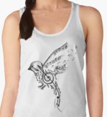 Musical bird Women's Tank Top