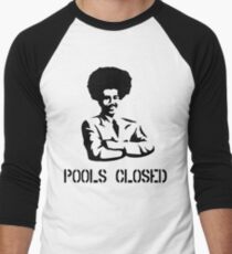 Pools geschlossen Baseballshirt für Männer