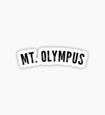 Mt. Olympus Shirt Sticker