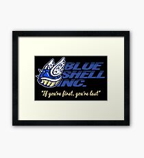 Blue Shell Inc. (no distressing) Framed Print
