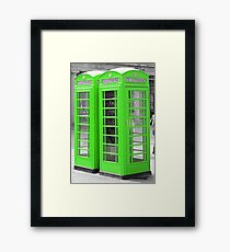 London Telephone Box Framed Print