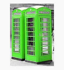 London Telephone Box Photographic Print