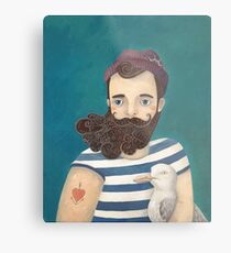 A Sailor Metal Print