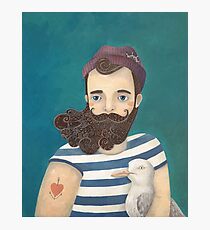 A Sailor Photographic Print
