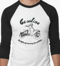 Gasoline Scooter Men's Baseball ¾ T-Shirt