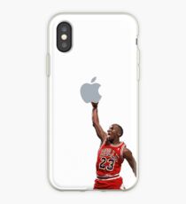 Jordan free throw line dunk iPhone Case
