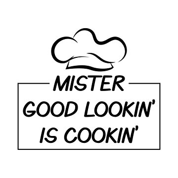 Mr. Good Lookin is Cookin, Grilling Apron