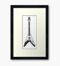 Flying V Framed Print