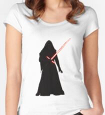 Kylo Ren Shadow Style Women's Fitted Scoop T-Shirt