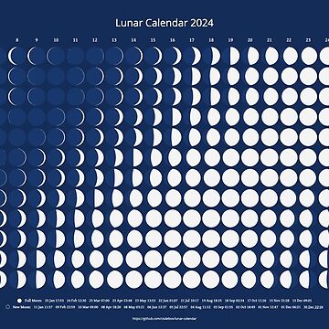 Calendario Lunar iman 2024 – Imprimistica
