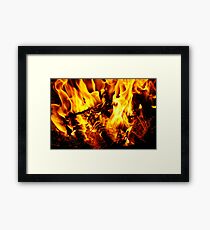 A Cold Winters Night Framed Print