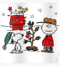 Snoopy and Charlie Brown Poster