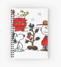 Snoopy and Charlie Brown Spiral Notebook
