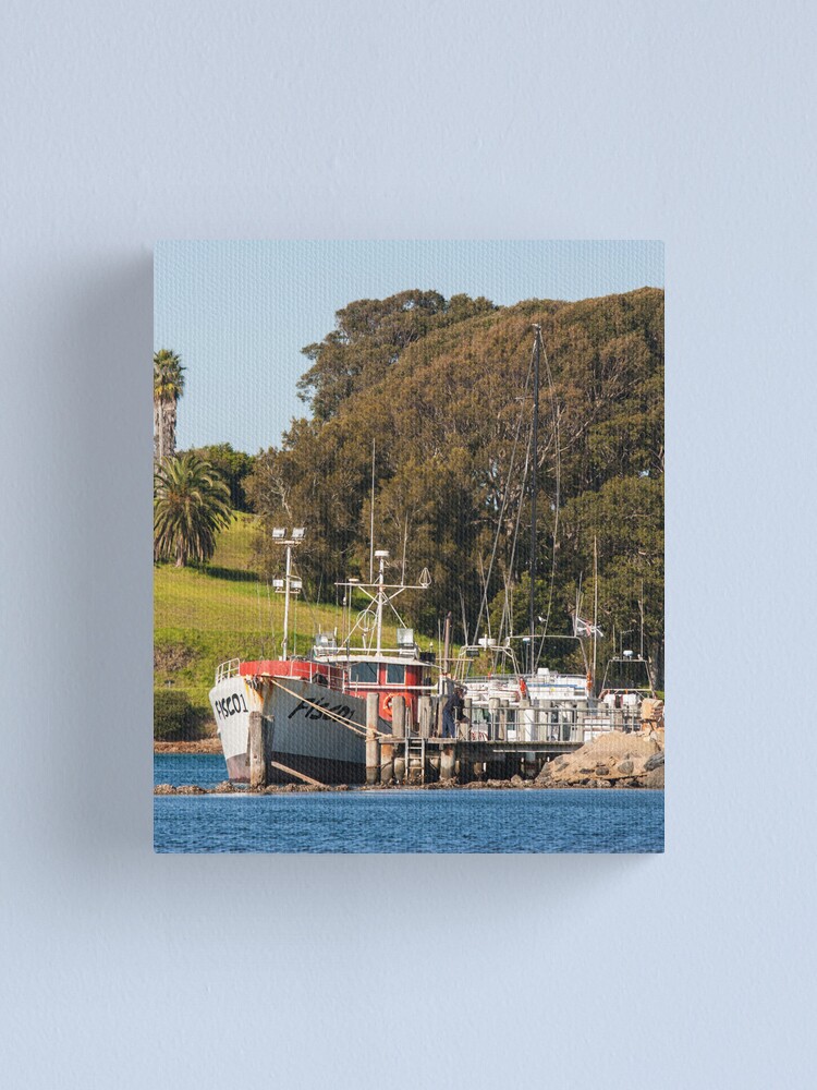 Alternate view of Jetty on Bluewater Drive, Narooma Canvas Print