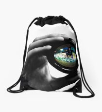 Parallels Drawstring Bag