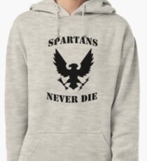 Halo Spartans Never Die Pullover Hoodie