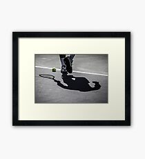 Rafa's Shadow Framed Print