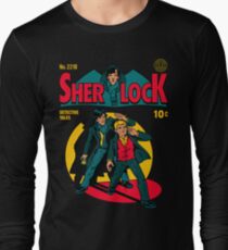 Sherlock Comic Long Sleeve T-Shirt