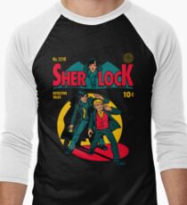 Sherlock Comic Men's Baseball ¾ T-Shirt