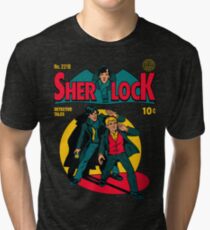Sherlock Comic Tri-blend T-Shirt