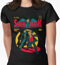 Sherlock Comic Women's Fitted T-Shirt