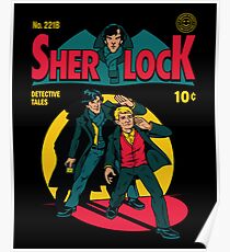 Sherlock Comic Poster