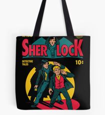 Sherlock Comic Tote Bag