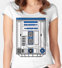 R2D2 Women's Fitted Scoop T-Shirt