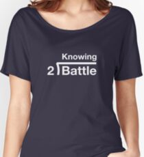 GI Joe: Knowing is half the battle (army green drab) Women's Relaxed Fit T-Shirt