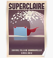 SUPERCLAIRE - Thomas Was Alone Poster