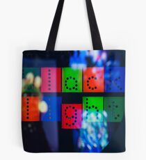 Black Light Tote Bag