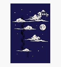 He lives on a cloud in the sky Photographic Print