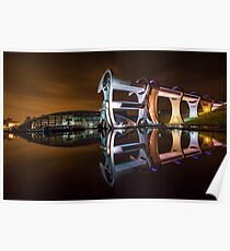 Falkirk Wheel Poster