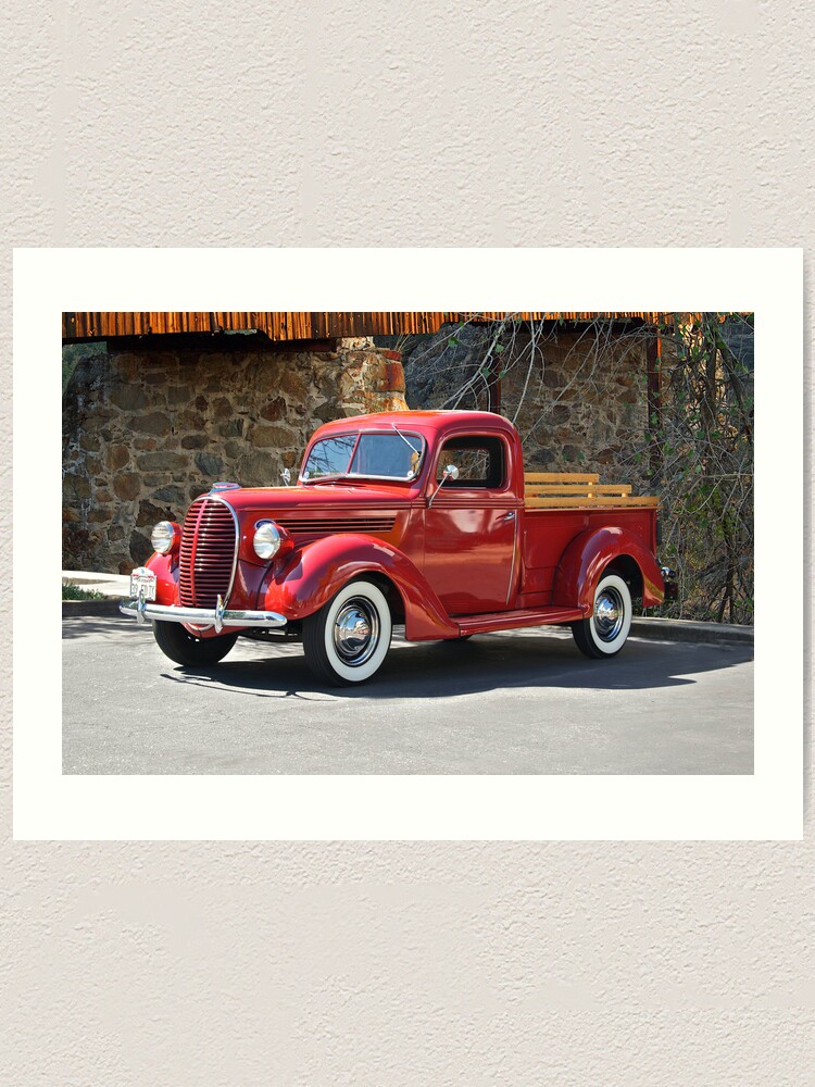 1939 Ford V8 Pick Up Truck Art Print