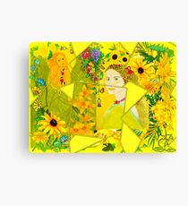 Spring and Summer Collage Canvas Print