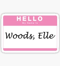 Woods, Elle Sticker