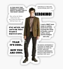 The Best of the 11th Doctor Sticker