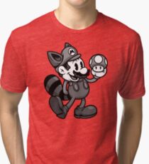 Vintage Plumber B&W Tri-blend T-Shirt