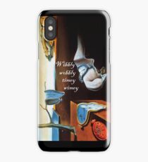 Wibbly wobbly timey wimey iPhone Case/Skin